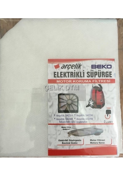Beko Uyumlu Bks 2240 C Süpürge Motor Koruma Filtresi