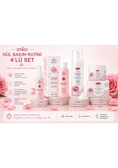 Otacı 4 Lü Cilt Bakım Seti