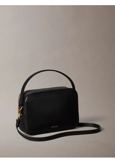 Calvin Klein Kadın Marka Logolu Günlük Kullanıma Uygun Siyah Omuz Çantası Lv04f3678g Ub1