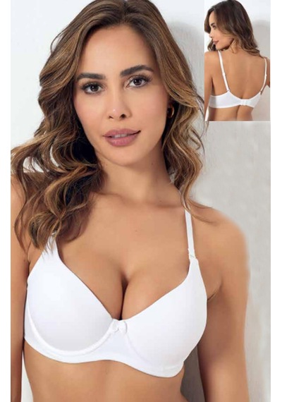 Dode Flora 4025 Kulaklı Bütün Mide Desteksiz Sütyen Godewo 001