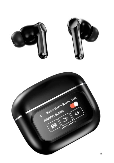 2025 Model Bluetooth Kulaklık Dokunmatik Ekran Yüksek Ses Kalitesi Yeni Nesil Standart
