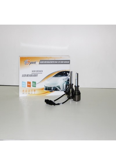 Space Led Far Ampulü Küçük Kasa Beyaz H1/36w/4800lm/12 / Laam900