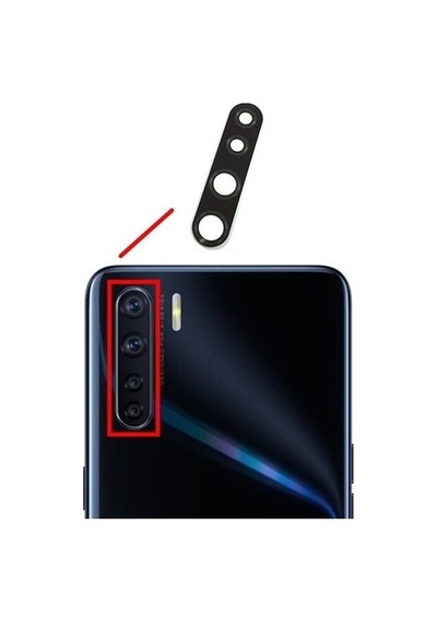 Oppo Uyumlu A91 (Cph2021) Kamera Camı