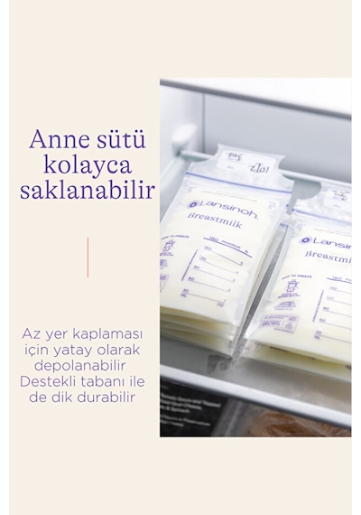 Lansinoh® Anne Sütü Saklama Poşeti 25 Adet