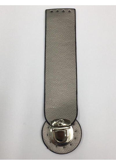 Karantuhafiye Deri Kilit Kapak / Çanta Kilit Silver Silver Çok Renkli