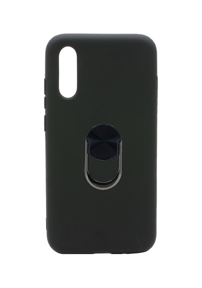 Nettech Huawei Y8p Uyumlu Leather Ring Nano Arka Koruma Kılıf