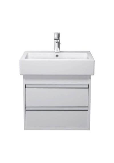 Duravit - Vero Batarya Banklı Beyaz Lavabo 60 Cm - 0454600000- Beyaz