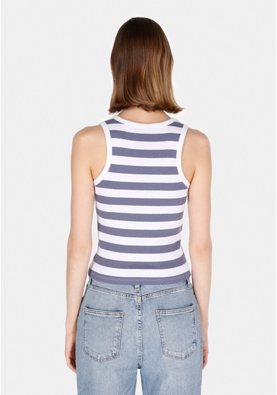 Colin's Colins Slim Fit Kadın Mavi Atlet Cl1074824 Q1.v1 Inv İndigo