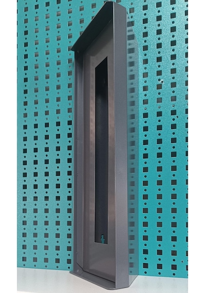 Açılı Diafon 15x42,5x10,5 Ap5 Zil Paneli, Metal Yön Çevirme Ve Ko