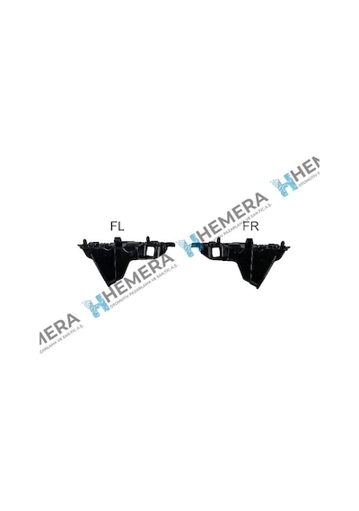 Pulo Ps-20819 Tampon Baglantı Braketı On Sol / Sag Takım P208 19