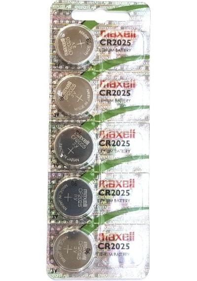 Maxell Cr2025 Lithium Pil 3 V.Cr-2025 2X5 10 Adet Pil