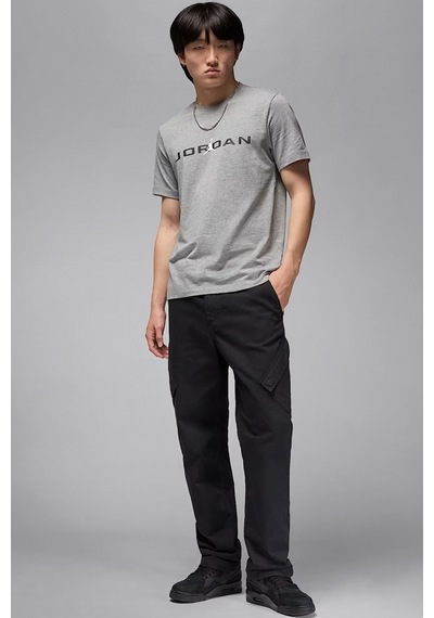 Nike Jordan Air Tee Ss Crew Gray Erkek Günlük Pamuklu Tişört Gri Gri