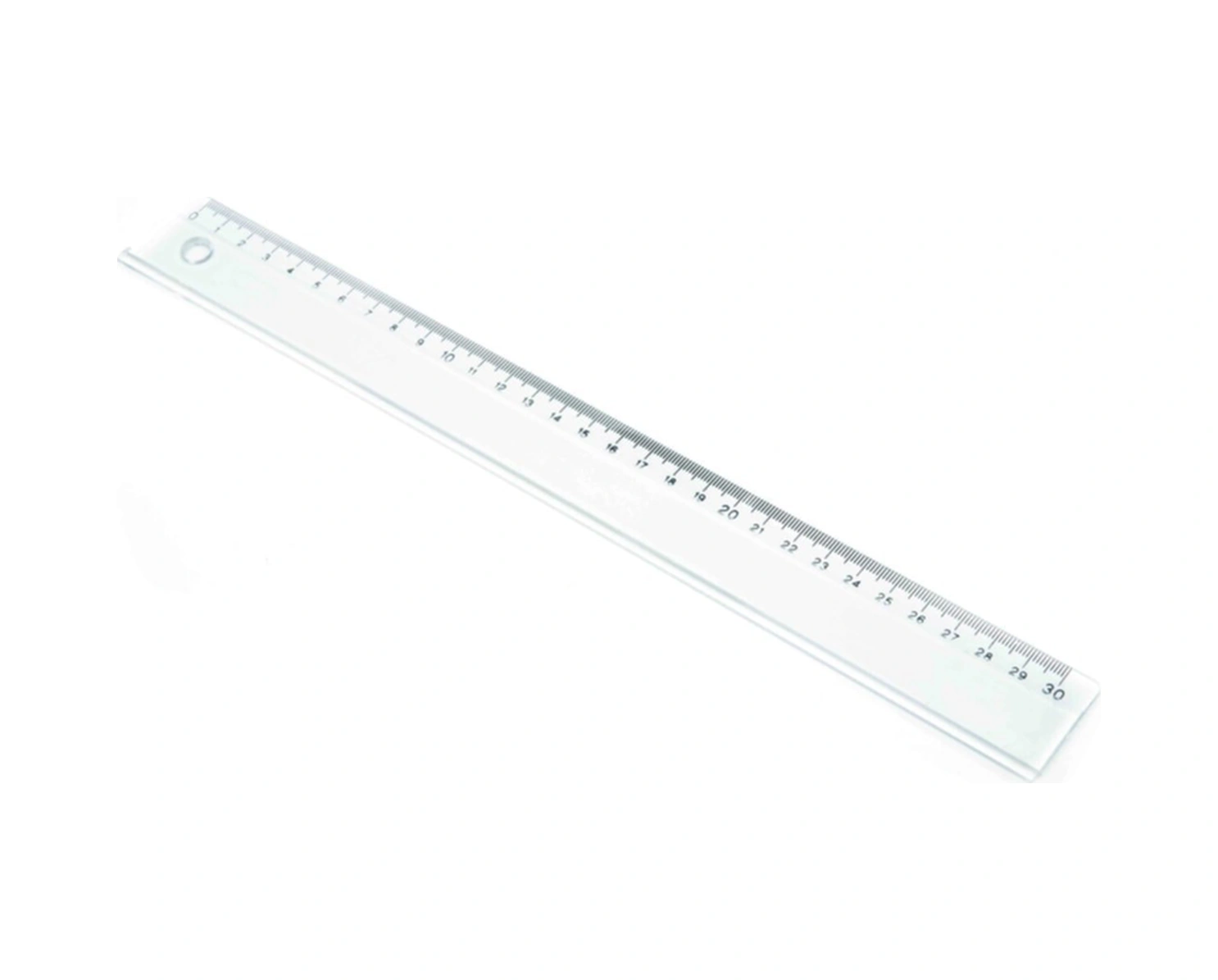30 Cm Plastik Cetvel 2230 Şeffaf Şeffaf