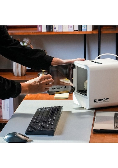 Kokoni EC2 Yapay Zeka Destekli 3D Yazıcı - Beyaz