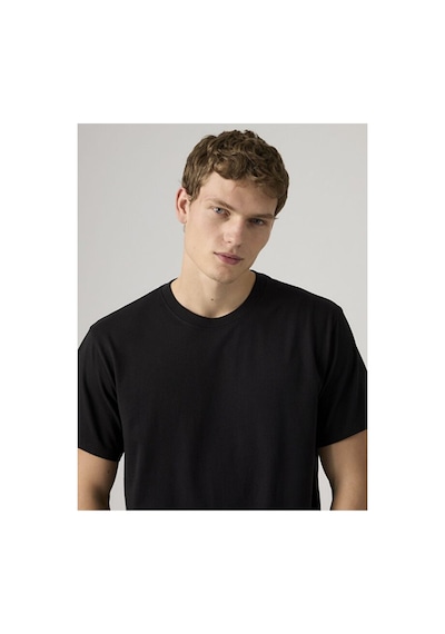 Levi's Essential Erkek Relaxed Siyah Bisiklet Yaka Tişört 008br-0000-16334
