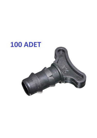 100 Adet Tapa Damlama Sulama Ekipmanı 16 Mm