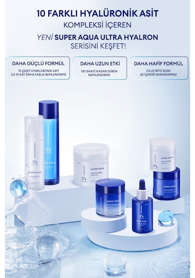 Missha 10 Çeşit Hyalüronik Asit İçeren Nemlendirici Krem Super Aqua Ultra Hyalron Cream 70 ML