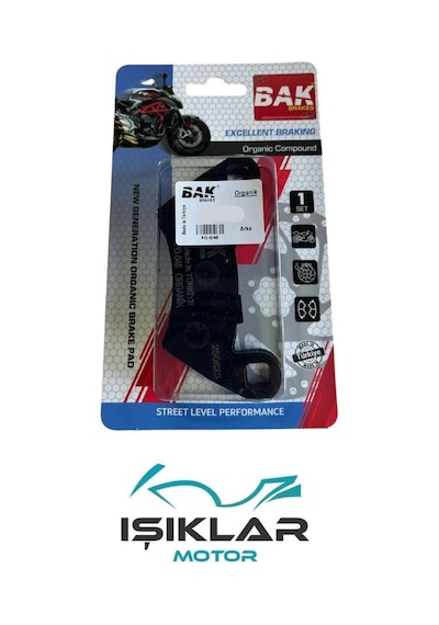 Mondial Ressivo 250 Arka Fren Balata Boss Made İn Türkiye M170 Ibk0216