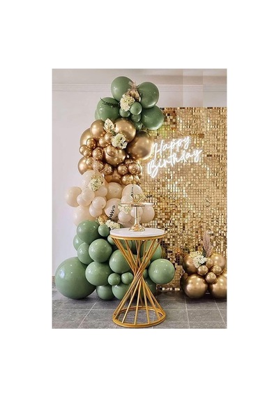 Küf Yeşili Balon 10 Adet - 12 Inc 30 Cm Parti Balonu A