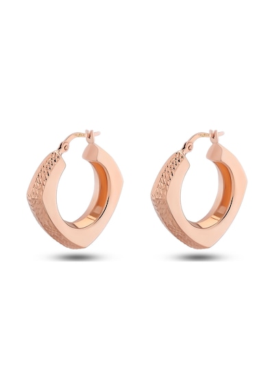 Moom Mücevherat Kadın 14 Ayar Rose Altın V Küpe N11.15591