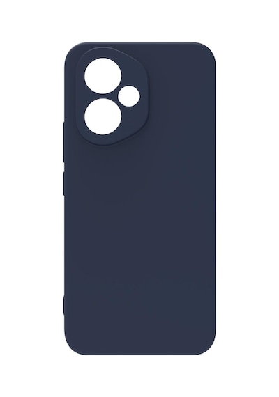 Honor 400 5g Kılıf Kamera Korumalı Silikon Rubber Arka Kapak Lacivert