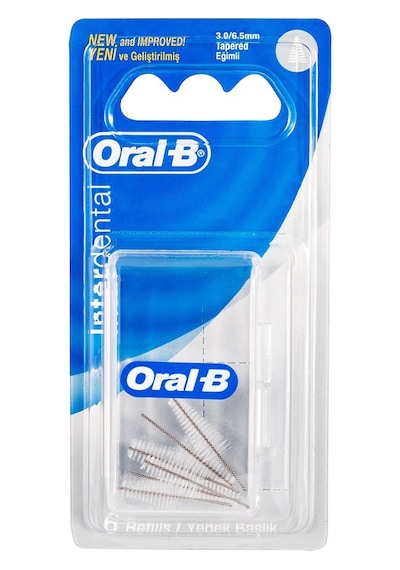 Oral-b Clinic Line Arayüz Diş Fırçası Yedeği Eğimli 6'lı