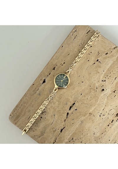 Savior Collection Electra Gold Yeşil Saat