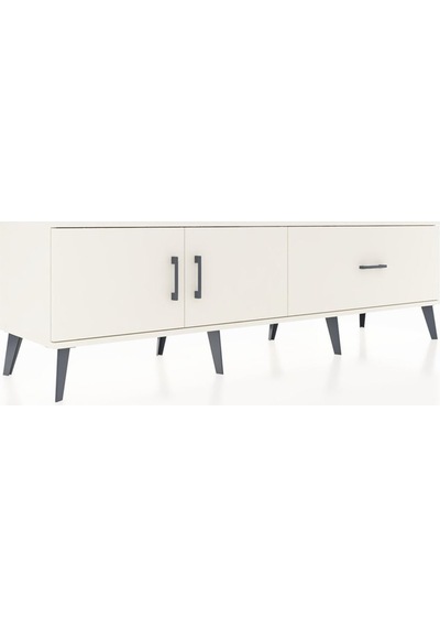 Hyperion Tv Ünitesi Tek Raflı Tek Çekmeceli 2 Kapaklı 176x44x51 Aytaşı-aytaşı/aytaşı Aytası/aytası