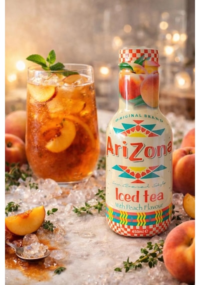 Arizona Peach Iced Tea 450 Ml