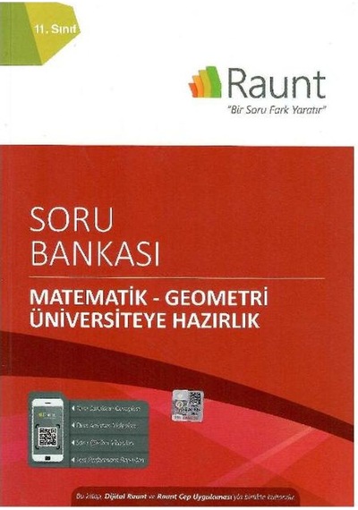 Raunt Yayınları 11. Sınıf Matematik - Geometri Soru Bankası - Mehmet Evren Deviren