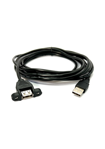 3 Metre Panel Tipi Dişi Erkek Usb Vidalı Usb Extension Usb Panel