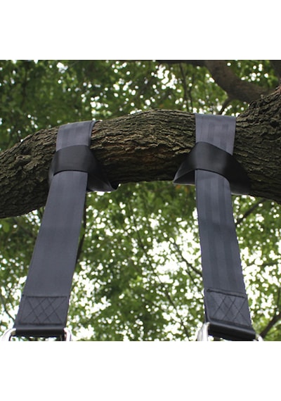 Indirimsmart Bundera Rope Hamak Salıncak Taşıyıcı Asma Kemeri Halat Kemer Askı (445014115) Siyah