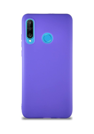 İletişim Huawei P30 Lite İle Uyumlu Kılıf Soft Premier Renkli Silikon Kapak - Mor Sku: Zeusb0brqvtdyv