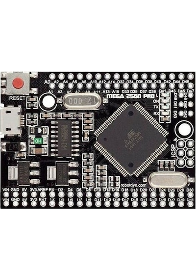 Wozlo Arduino Mega2560 Pro Mini Atmega2560-16au Usb Ch340g Geliştirme Kartı Chip