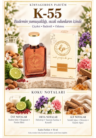 KP K-55 Kadın Parfüm EDP 50 ML