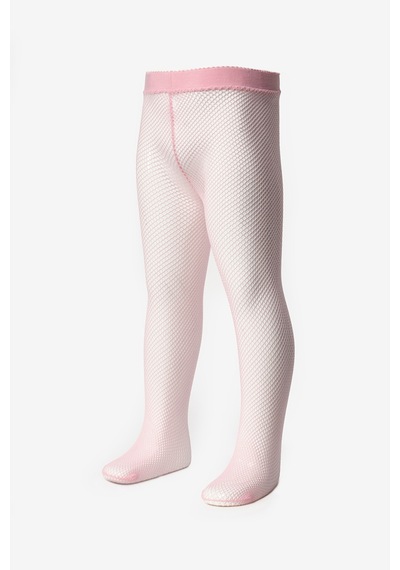 Le Mabelle Pembe File Kız Çocuk Külotlu Çorap Pembe