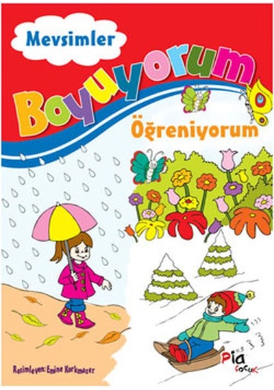 Boyuyorum Öğreniyorum - Mevsimler - Aziz Sivaslıoğlu - Pia