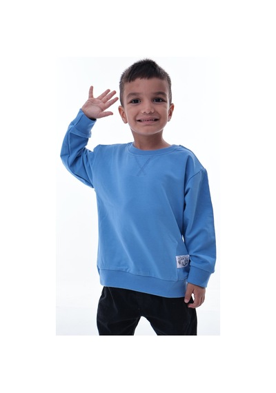 Erkek Çocuk Sarı Sweatshirt %100 Pamuk, Yumuşak Kumaş, Rahat Kalıp, Günlük Spor Stil Erntişört59. Mavi Erkek Çocuk Sarı Sweatshirt %100 Pamuk, Yumuşak Kumaş, Rahat Kalıp, Günlük Spor Stil Erntişört59. Mavi