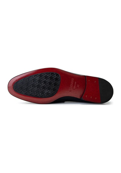 Valentino Valentıno Erkek Hakiki Deri Mavi Loafer Ayakkabı 667 20090 Erk Ayk Y23 Blue Mavi