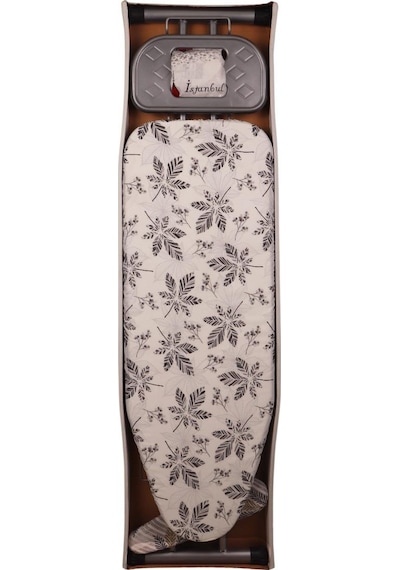 Çeyiz Ütü Masası Kol Aparatlı Yedek Bezli 42x120cm Renkli
