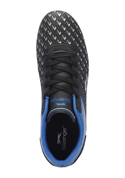 Slazenger CYCLE I KRP Çocuk Halı Saha Siyah / Mavi Futbol Ayakkabısı