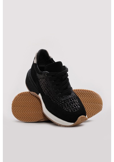 Fast Step Hakiki Deri Kadın Casual Ayakkabı 335za9453 Siyah