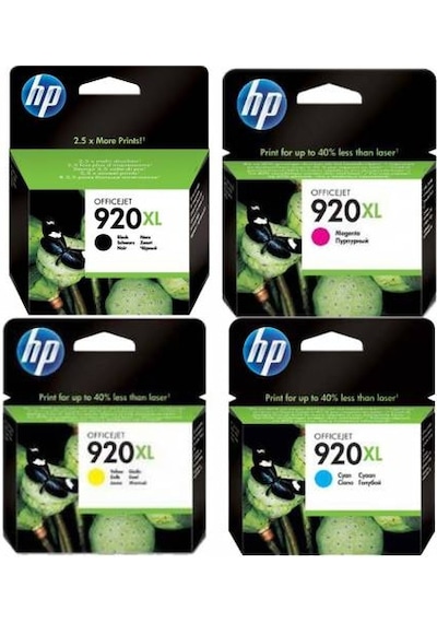 Hp 920Xl Kartuş  Paket 6000 6500 7000 7500A