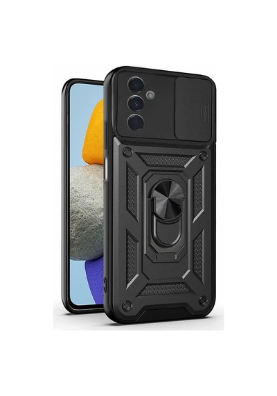 Samsung Galaxy M23 İçin Kılıf Impact Resistant Siyah Galaxy M23 İle Uyumlu Kılıf - Siyah