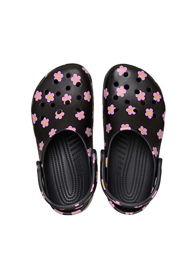 Crocs Classic Flower Clog K Çocuk Terliği 212670-001siyah Siyah