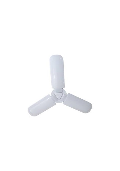 3 Kollu Katlanır Enerji Tasarruflu 45w Beyaz Pervane Led Ampul
