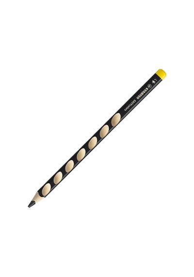 Easycolors Ergonomik Kuru Boya Kalemi, Sol Renk, Siyah Diğer
