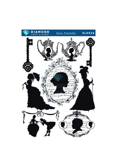 Diamond Craft Sulu Transfer 25x35cm Sl026