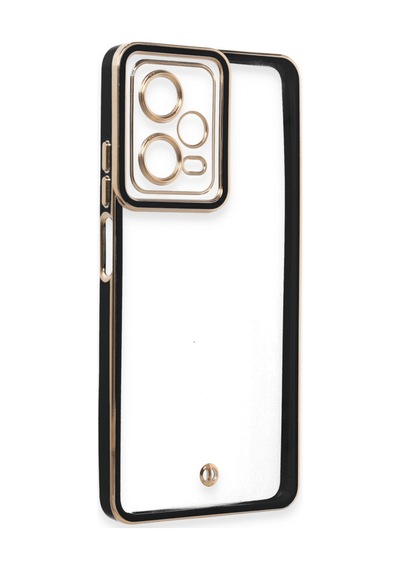 Xiaomi Redmi Note 12 5g Uyumlu Kılıf Liva Lens Silikon - Siyah
