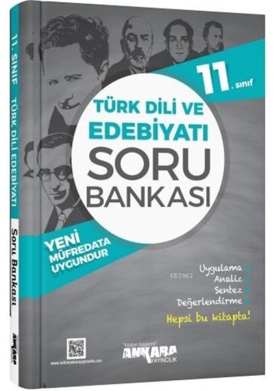 Ankara Yayınları 11. Sınıf Türk Dili ve Edebiyatı Soru Bankası Yn
